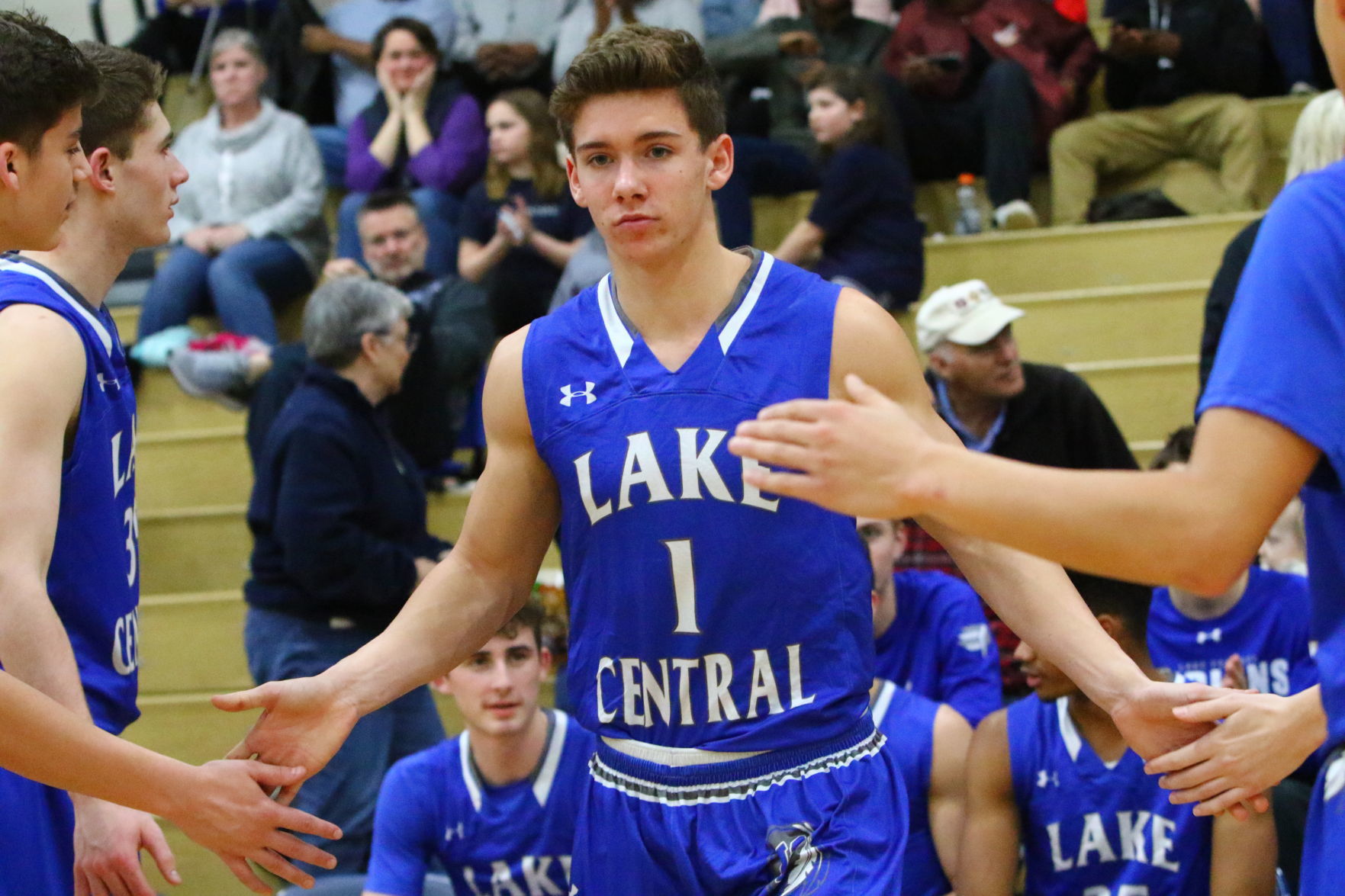 Gallery: Lake Central at Marquette Catholic boys basketball